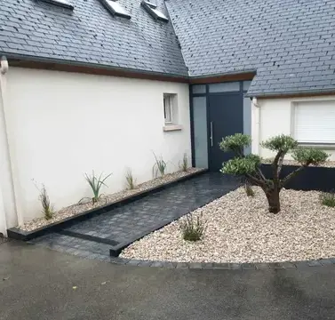aménagement jardin Plédran-1